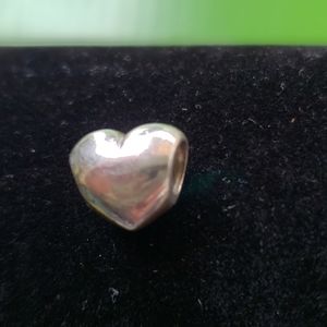 Pandora Sterling silver heart bead